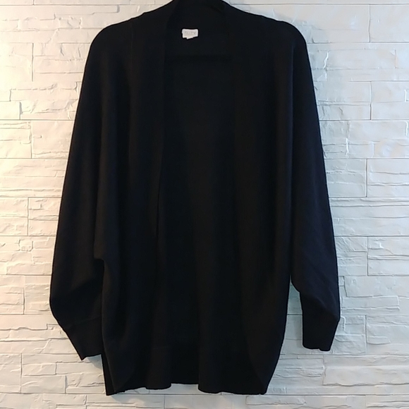 Black Batwing Open Cardigan - Picture 1 of 5